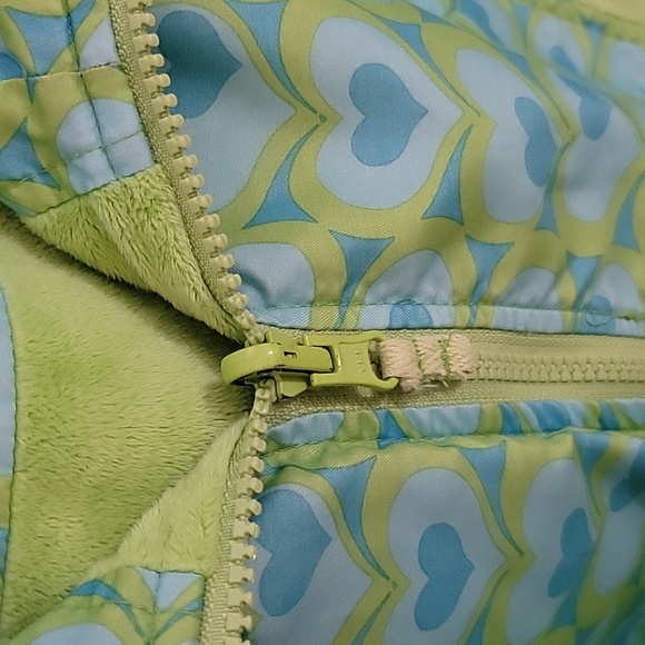 Girl's Jacket- reversible Sz 6 - Picture 5 of 6